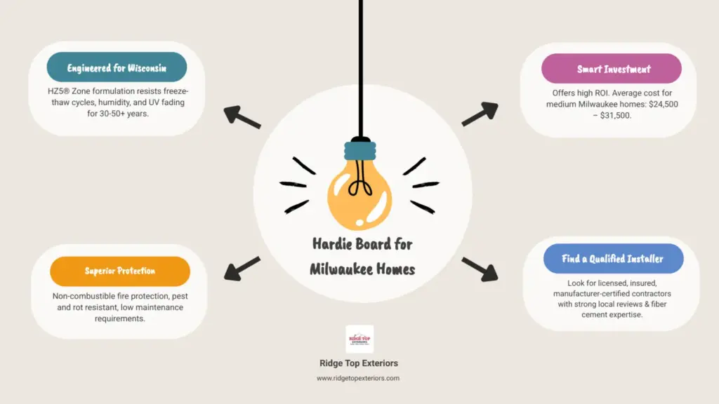 Buyer's Guide: Best Hardie Board Installers Milwaukee WI